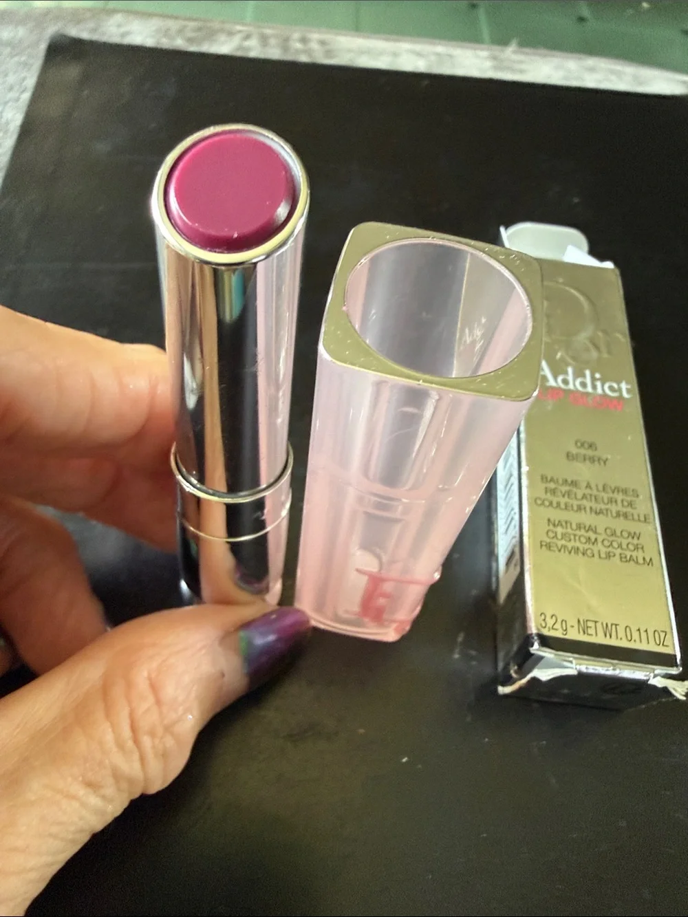 Dior Addict Lip Glow Hydrating Balm — Translucent Pink